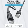 Vention USB 2.0 A-stekker naar Micro-B-stekker 2A-kabel 2M zwart