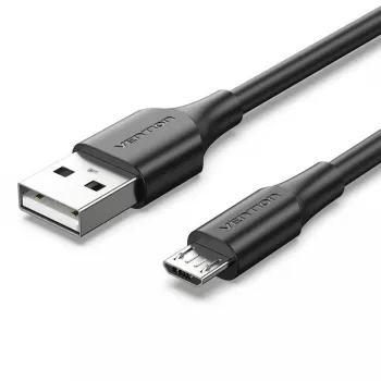 Vention USB 2.0 A-stekker naar Micro-B-stekker 2A-kabel 2M zwart