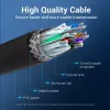Vention CONBD USB 3.0-kabel, USB-A male naar USB-A male, 0,5 m, PVC, zwart