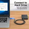 Vention CONBD USB 3.0-kabel, USB-A male naar USB-A male, 0,5 m, PVC, zwart