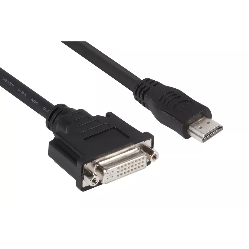 CLUB3D HDMI naar DVI Single Link passieve adapter 0,40 m HDMI DVI