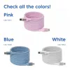 CLUB3D USB-C Magnetic-Coil 240W roze kabel 2m USB 2.0