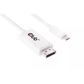 CLUB3D USB 3.1 type C kabel naar DisplayPort 1.2 UHD adapter