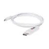 CLUB3D USB 3.1 type C kabel naar DisplayPort 1.2 UHD adapter
