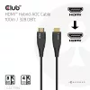 CLUB3D CAC-1394 Ultra High Speed AOC-kabel 4K120Hz/8K60Hz unidirectioneel M/M 100m