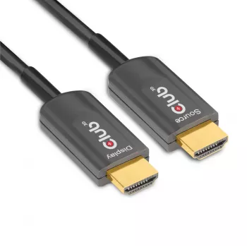 CLUB3D Ultra High Speed HDMI™ gecertificeerde AOC-kabel 4K120Hz/8K60Hz unidirectioneel stekker/stekker 20m/65,6ft