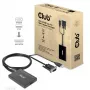 Club 3D CAC-1720 VGA- en USB Type-A-naar-HDMI-adapter met pigtail M/V, 0,6 m (1,97 ft), 28AWG, zwart