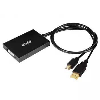 Actieve adapter MiniDisplayPort 1.2a naar Dual Link DVI-D CLUB3D CAC-1130