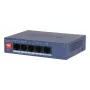 Dahua Technology CS4005-4ET1GT-36 netwerkswitch managed L2 Gigabit Ethernet (10/100/1000) Power over Ethernet (PoE) blauw