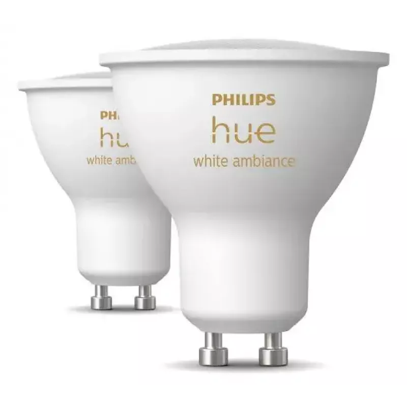 Philips Hue White ambience GU10 – slimme spot – (2-pack)