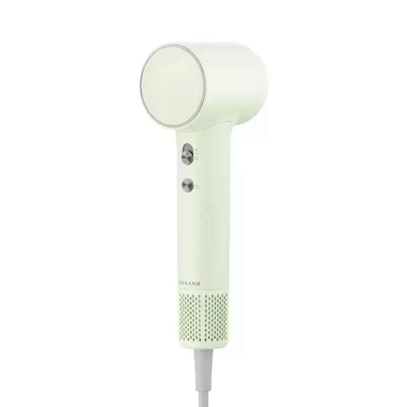 Dreame Mini haardroger lichtgroen, compact en licht