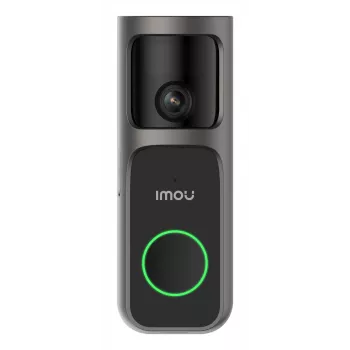 Deurbel-set Imou DB-3EP-4M0W/DS3 zwart 4MP HD-video