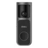 Deurbel-set Imou DB-3EP-4M0W/DS3 zwart 4MP HD-video