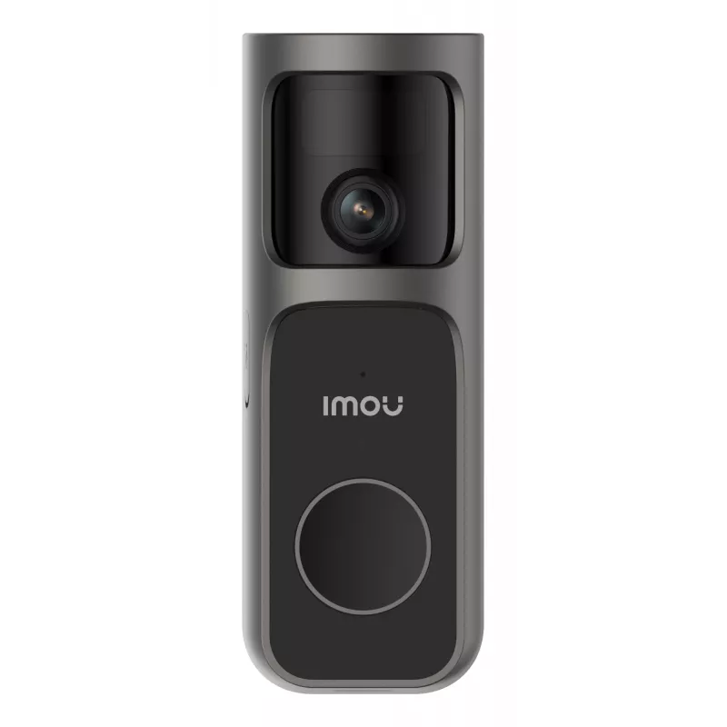 Deurbel-set Imou DB-3EP-4M0W/DS3 zwart 4MP HD-video