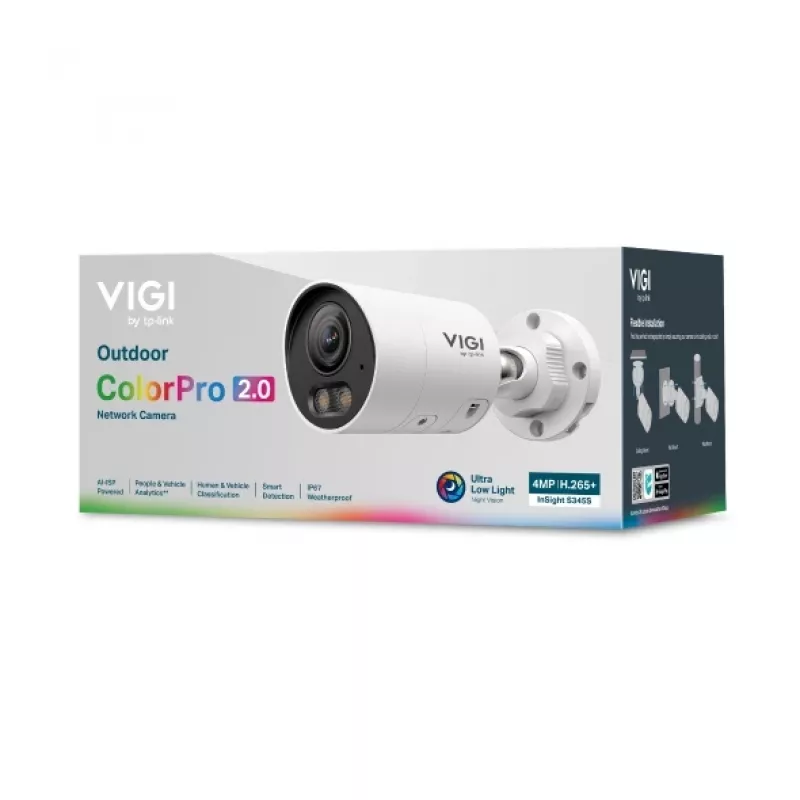 TP-Link InSight S345S bullet IP-beveiligingscamera buiten 2688 x 1520 pixels plafond/wand/paal