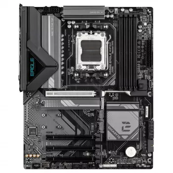 GIGABYTE B650E EAGLE WIFI6E moederbord - AMD Ryzen 9000 Series CPUs, 8+2+2 fasen VRM, tot 8200MHz DDR5 (OC), 1xPCIe 5.0 + 2xPCIe 4.0 M.2, 2.5GbE LAN, WIFI 6E, USB 3.2 Gen 2