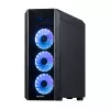 Chieftec Scorpion 3 GL-03B-OP Midi Tower behuizing, ATX/MicroATX/Mini-ITX, zwart, RGB, glazen panelen