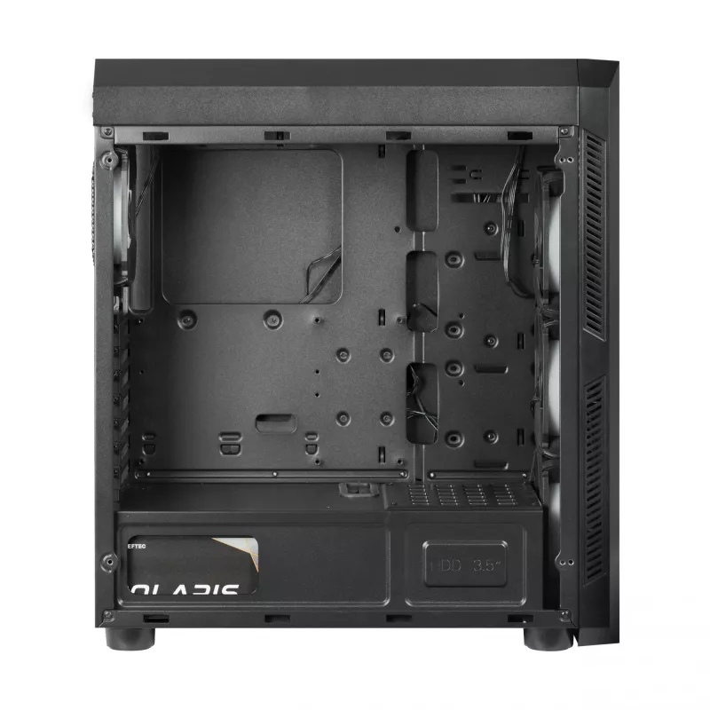 Chieftec Scorpion 3 GL-03B-OP Midi Tower behuizing, ATX/MicroATX/Mini-ITX, zwart, RGB, glazen panelen