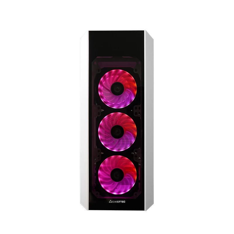 Chieftec GL-03W-OP computerbehuizing Midi Tower wit