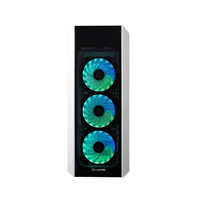 Chieftec GL-03W-OP computerbehuizing Midi Tower wit