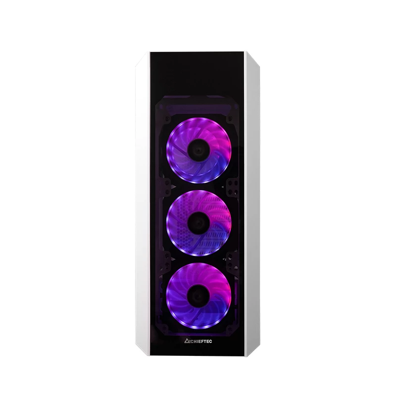 Chieftec GL-03W-OP computerbehuizing Midi Tower wit