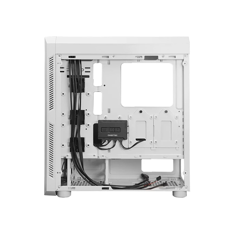 Chieftec GL-03W-OP computerbehuizing Midi Tower wit