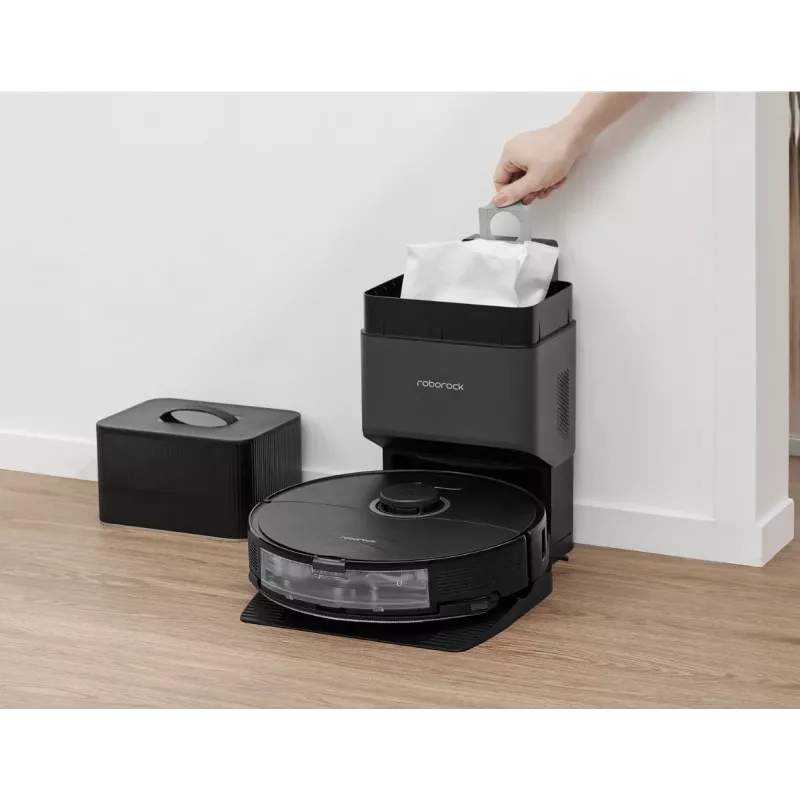 Roborock S8+ 0,35 L zwart