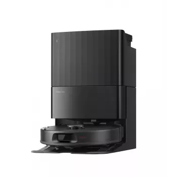 Roborock stofzuigrobot Q Revo L — ronde robot met stofzak, 0,33 l stofcapaciteit, 2,7 l basis, 180 min looptijd, 5200 mAh, zwart