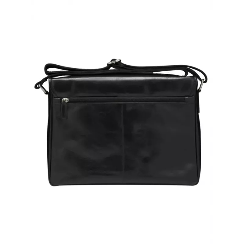 dbramante1928 Marselisborg 35,6 cm (14 inch) Messenger-tas zwart