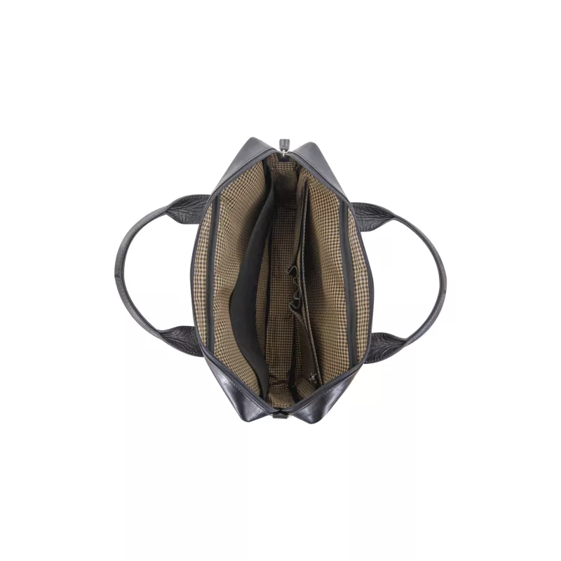 dbramante1928 Amalienborg BG15GTBL1489 schoudertas voor laptop, 15 inch (38,1 cm), 2e generatie, leer, zwart