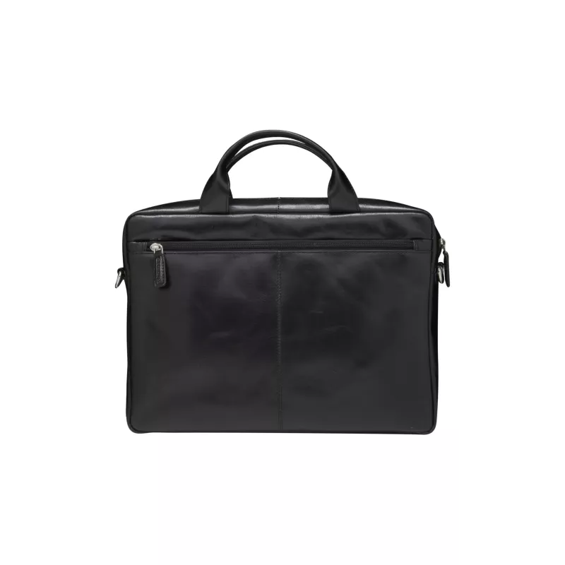dbramante1928 Amalienborg BG15GTBL1489 schoudertas voor laptop, 15 inch (38,1 cm), 2e generatie, leer, zwart