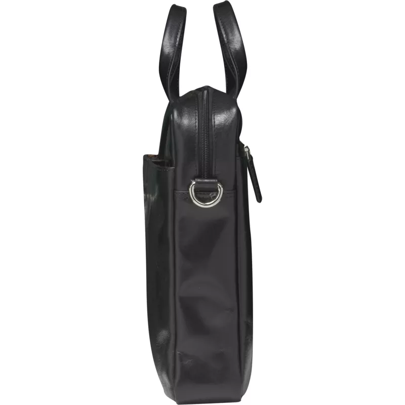 dbramante1928 Amalienborg BG15GTBL1489 schoudertas voor laptop, 15 inch (38,1 cm), 2e generatie, leer, zwart