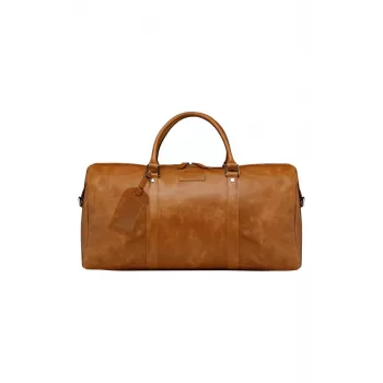 dbramante1928 Kastrup 2 weekender bag - bruin, unisex, handtas, rits, voorvak, India, bruin