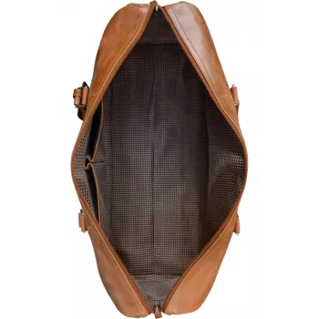 dbramante1928 Kastrup 2 weekender bag - bruin, unisex, handtas, rits, voorvak, India, bruin