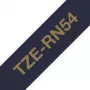Brother TZE-RN54 labelband goud op marineblauw