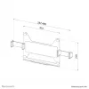 Neomounts ADS20-425BL1 laptopsteun 11,6-17,3 inch - VESA - universeel