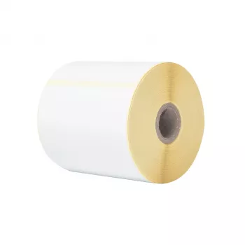 Brother BDE-1J152102-102 printeretiket wit zelfklevend printeretiket