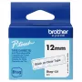Labelband Brother BTAG-131 zwart op transparant 1,2 cm 4 m
