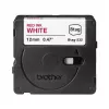 Labelband Brother BTAG-232 rood op wit 1,2 cm 4 m