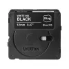 Labelband Brother BTAG-335 wit op zwart 1,2 cm 4 m