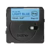 Labelband Brother BTAG-L33 blauw op lichtblauw 1,2 cm 4 m