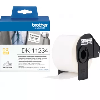 Brother DK-11234 printeretiket wit zelfklevend printeretiket