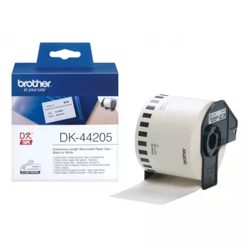 Verwijderbare papierband Brother DK44205