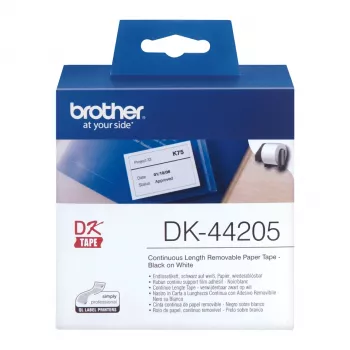 Verwijderbare papierband Brother DK44205