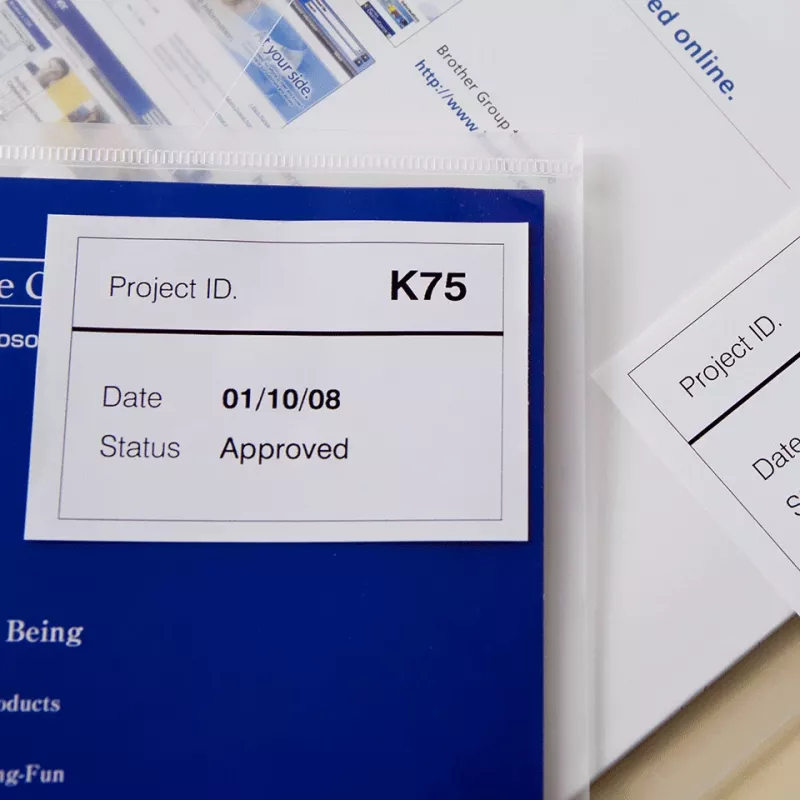 Verwijderbare papierband Brother DK44205