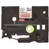 Labelband Brother TZe TZEB31 12 mm zwart op fluorescerend oranje