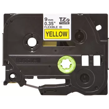 Brother TZE-FX621 labelband zwart op geel