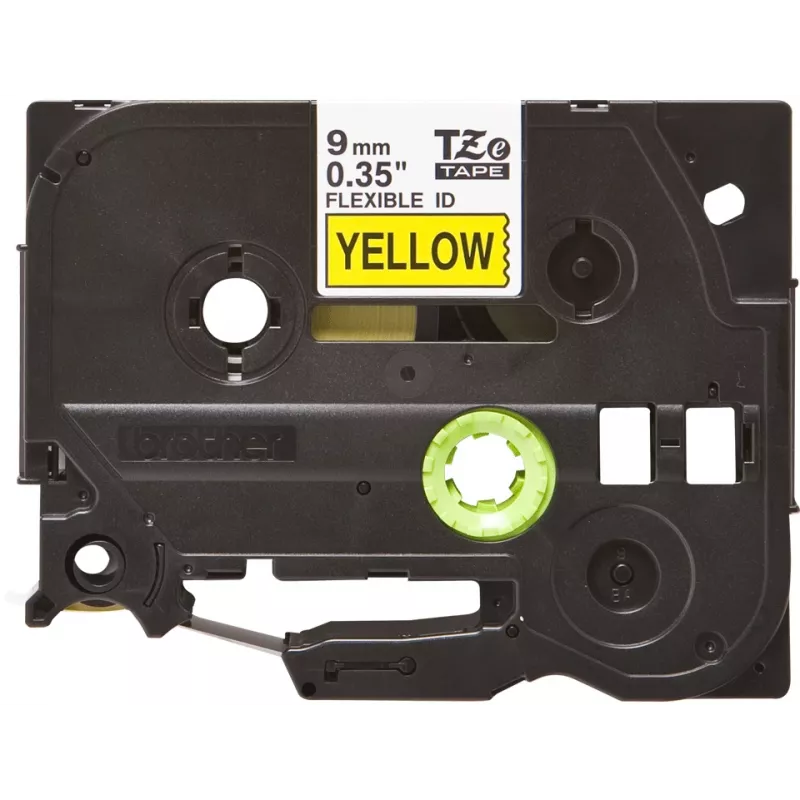 Brother TZE-FX621 labelband zwart op geel