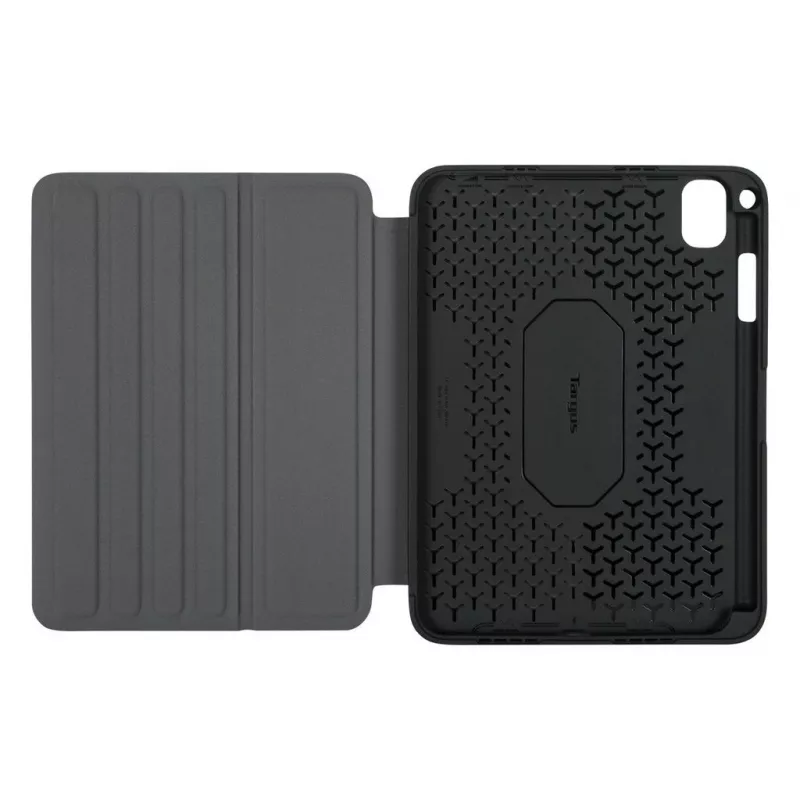 Targus Click-In THZ912GL flipcase voor Apple iPad mini (6e generatie), 8,3 inch (21,1 cm), zwart