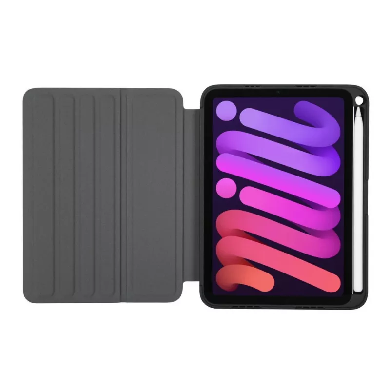 Targus Click-In THZ912GL flipcase voor Apple iPad mini (6e generatie), 8,3 inch (21,1 cm), zwart
